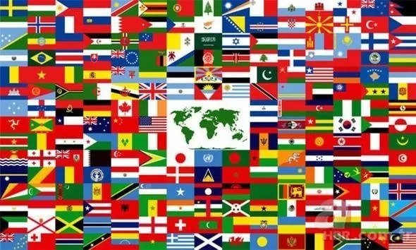Bayrak renklerinin gizemi! Dünyada en çok...