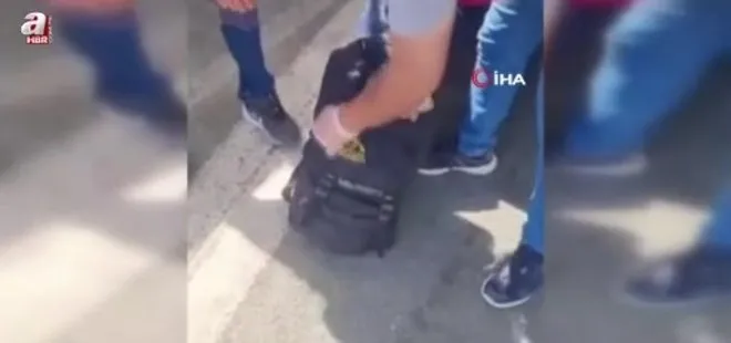 Elazığ'da diş macunu tüpünden esrar çıktı