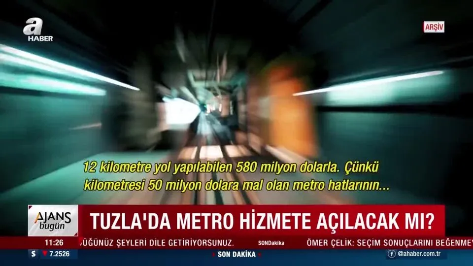 Tuzla Metrosu açılacak mı? Hayal mi oldu? Kafaları karıştıran metro planlaması