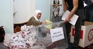 Sandık seçmenin ayağına gitti!