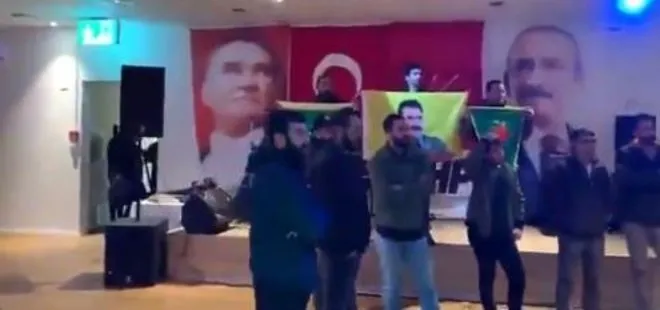 PKK yandaşları CHP’nin Zürih’teki etkinliğini bastı