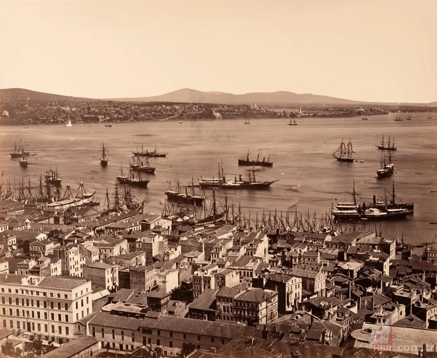 İstanbul'u hiç böyle görmediniz! 1860'lı yıllardan eşsiz görüntüler... 8