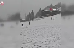 Ayder Yaylası beyaza büründü