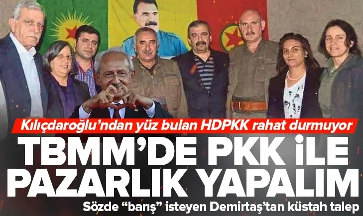 Demirtaş: TBMM PKK ile pazarlık yapsın
