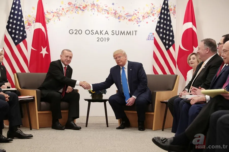Erdoğan-Trump görüşmesinden fotoğraflar 6