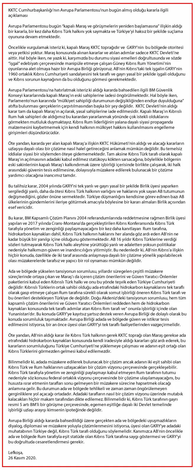 Son dakika: Türkiye ve KKTC'den AP'ye tepki: Kararı reddediyoruz - 2