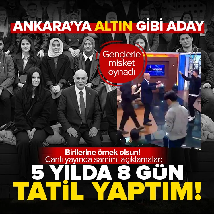 Altınok: 5 yılda 8 gün tatil yaptım