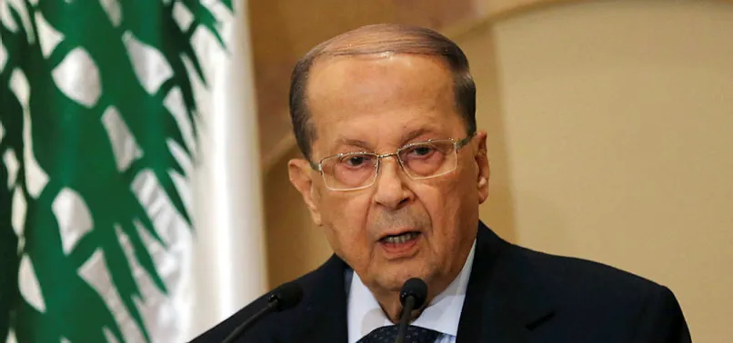 Lübnan Cumhurbaşkanı Michel Aoun: İsrail'in saldırısı 'savaş ilanı'dır