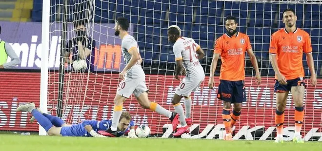 Başakşehir ve Galatasaray 1-1 berabere kaldı