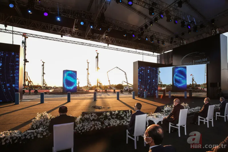 Yerli otomobilin üretileceği fabrikanın temeli Başkan Erdoğan'ın katıldığı törenle atıldı! İşte tarihi günden kareler... 12