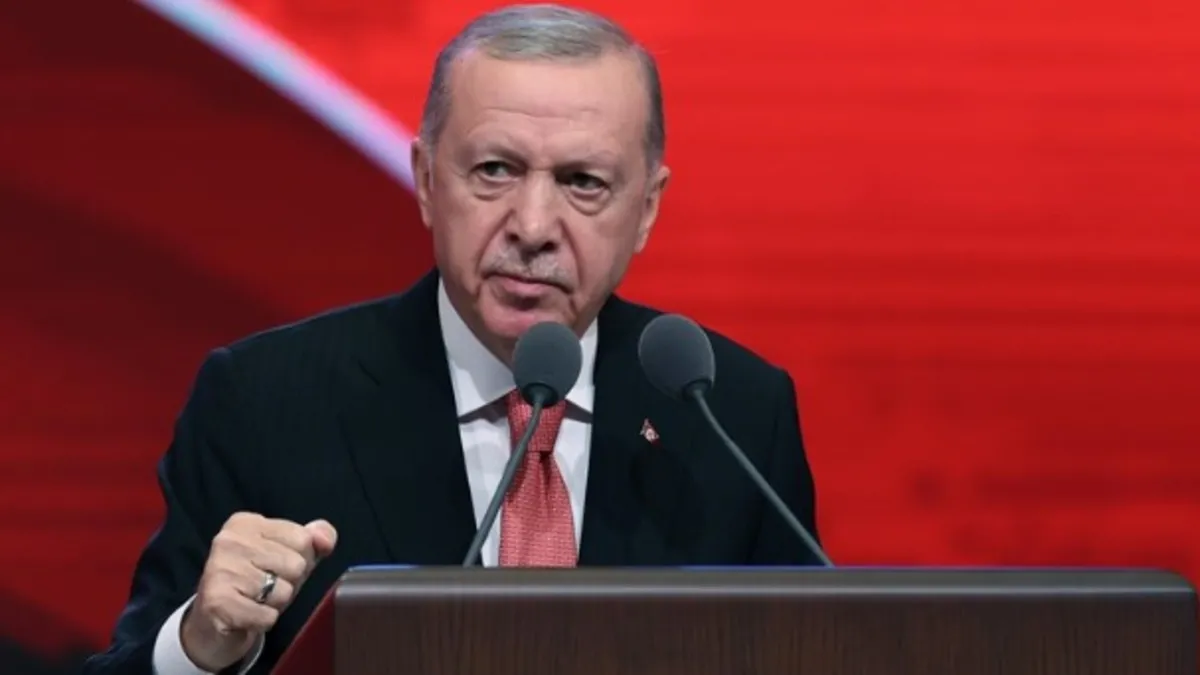 Erdoğan'dan israil'e "arz-ı mevud" mesajı: Nihai hedefi biliyoruz müsaade etmeyeceğiz