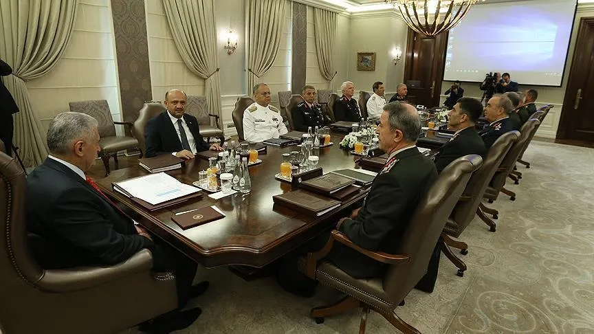 Yüksek Askeri Şura, Binali Yıldırım başkanlığında toplandı - 1