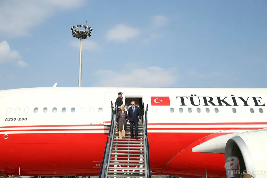 Başkan Erdoğan Janos Ader tarafından resmi törenle karşılandı 1