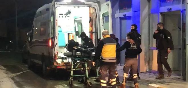 Kocaeli’de polise bıçaklı saldırı! 2 polis yaralandı