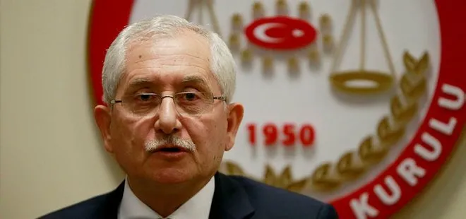 YSK Başkanı Sadi Güven’den açıklama