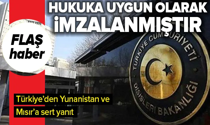 Libya ile imzalanan anlaşmayla ilgili Dışişleri Bakanlığından flaş açıklama