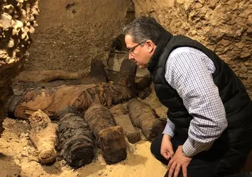 Mısır'da 40 mumya bulundu