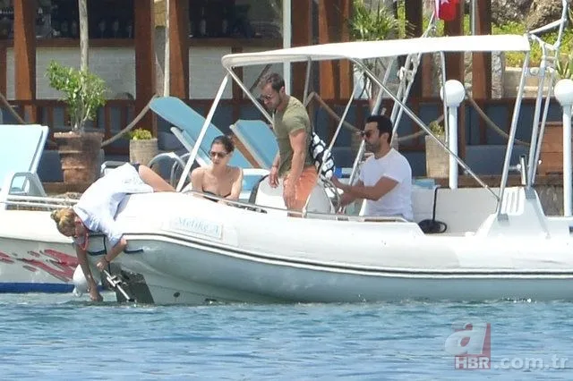 Eşi Kenan İmirzalıoğlu ile tatil sezonunun açan Sinem Kobal’ın zor anları 6