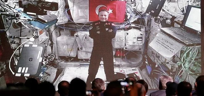 Türkiye’nin ilk astronotu Alper Gezeravcı’dan uzaydan ikinci bağlantı: Tüm eğitim birikimimi devletime borçluyum