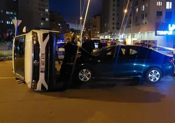 Erzurum’da trafik kazası: 6 yaralı