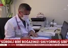 Biri boğazımı sıkmış gibi nefes alamadım