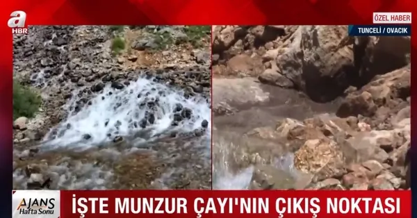 A Haber Ovacık'ta doğa harikası Munzur Çayı'nı görüntüledi! Terörden temizlendi turistler akın etti - 2