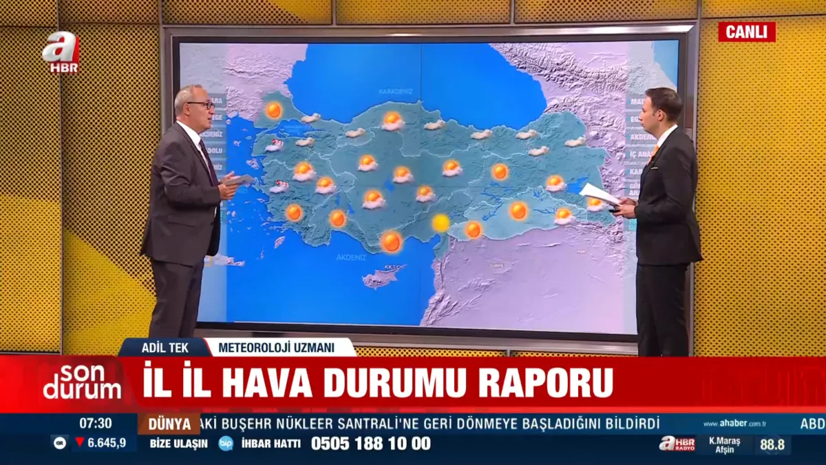 Meteoroloji’den yeni hafta uyarısı: İstanbul’da sağanak, Samsun’da kuvvetli yağış riski - 6