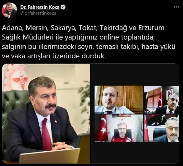 Sağlık Bakanı Fahrettin Koca'dan 6 il için koronavirüs uyarısı - 1