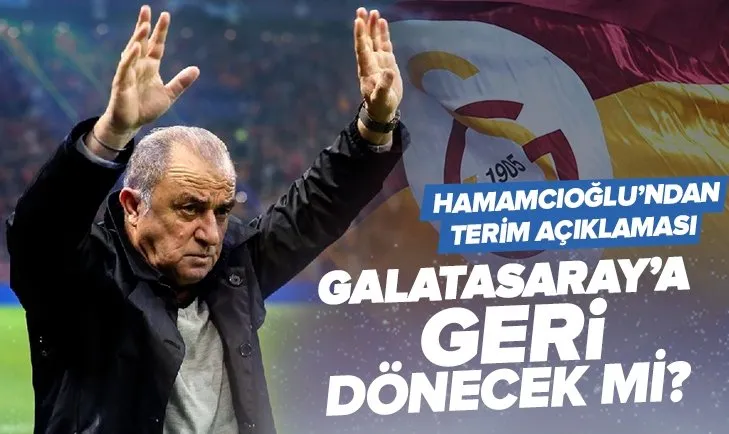 Fatih Terim Galatasaray’a geri dönecek mi? Başkan adaylarından Eşref Hamamcıoğlu duyurdu