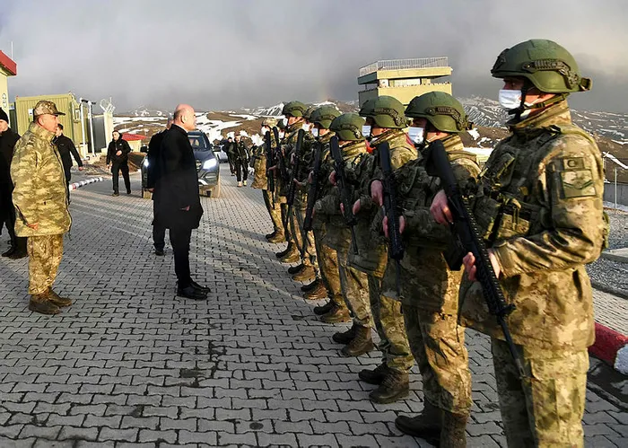 A Haber Van-İran sınırındaki duvar hattını görüntüledi
