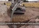 Barış Pınarı Harekat bölgesinde terör tünelleri kapatılıyor