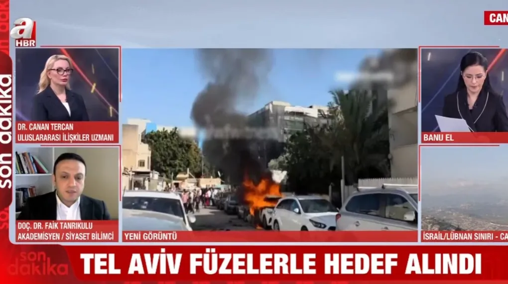 İran füzesi Tel Aviv yakınına düştü!