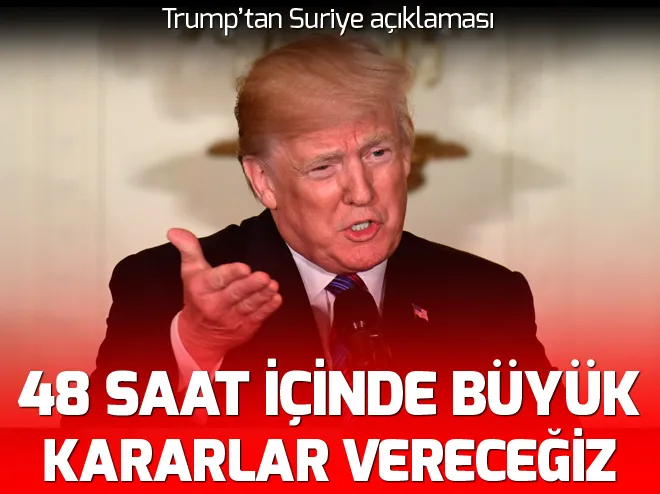 Trumptan Doğu Guta açıklaması