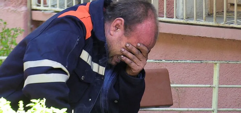 Bebeğinin cansız bedenini teslim aldı