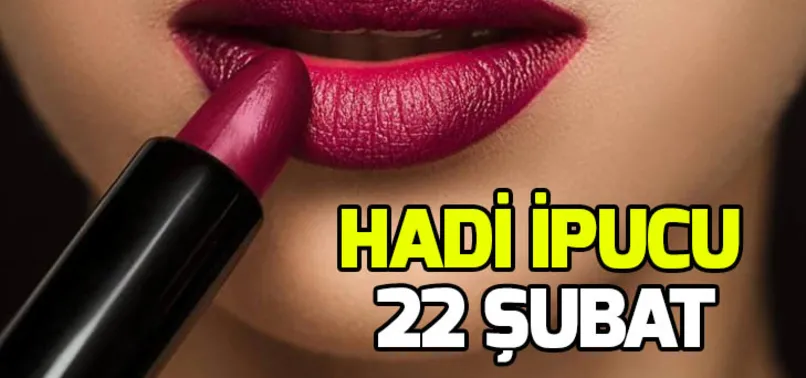 Hadi ipucu sorusu 22 Şubat: Ruj kelimesi dilimize hangi dilden geçmiştir, ne anlama gelmektedir?