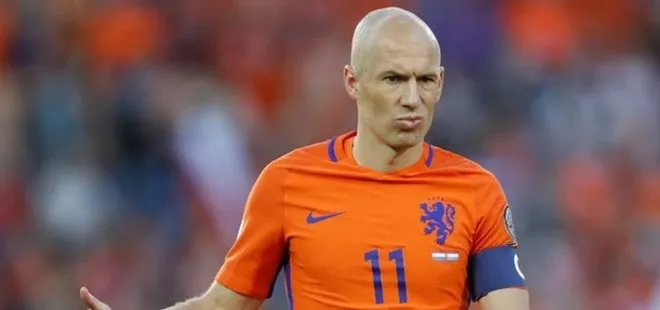 Arjen Robben milli takımı bıraktı!