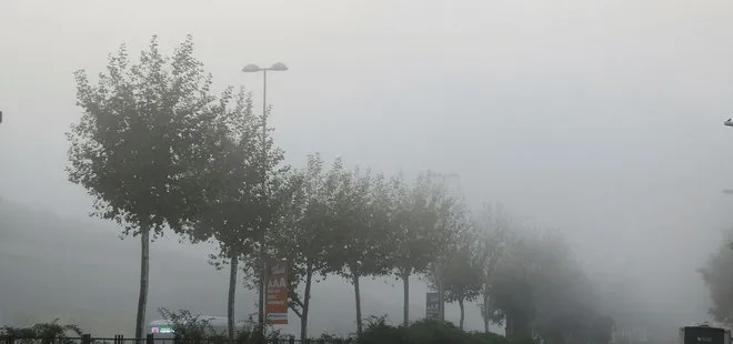 Meteoroloji’nin uyardığı İstanbul, güne sisle uyandı