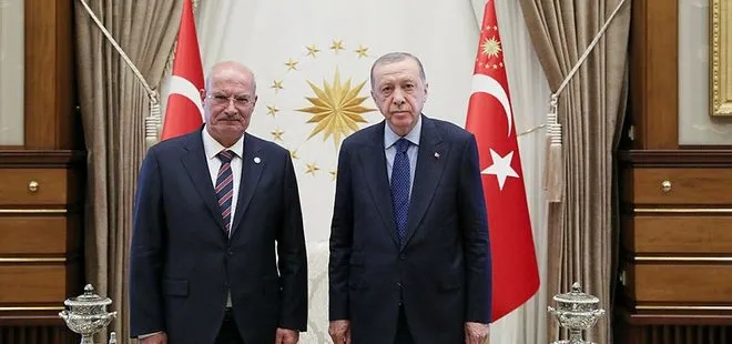 Son dakika: Başkan Erdoğan, ATO Başkanı Gürsel  Baran’ı kabul etti