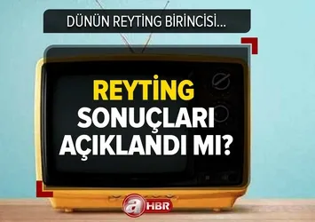 14 Mart reyting sonuçları açıklandı mı? Dün hangi dizi-program birinci oldu?