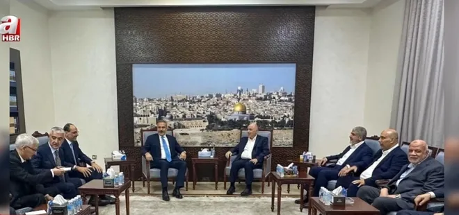 Doha’da Gazze temasları! Bakan Fidan ve MİT Başkanı Kalın Hamas üyeleriyle görüştü