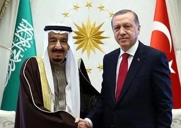 Başkan Erdoğan, Kral Selman ile görüştü