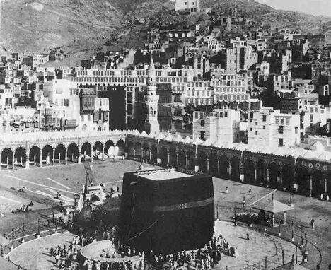 Kabe Nin 100 Yil Onceki Goruntuleri