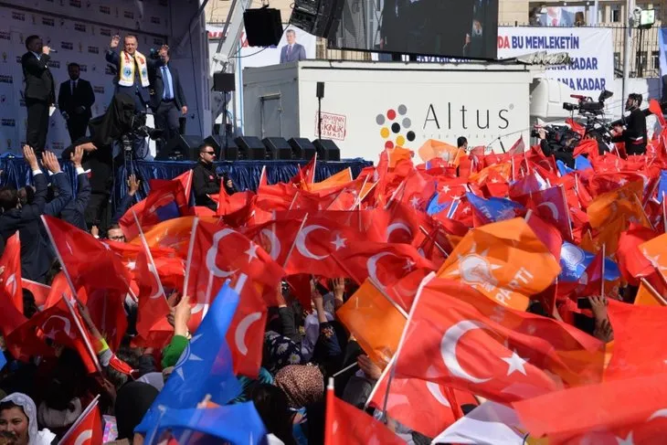 Başkan Erdoğan'a Şırnak'ta sevgi seli
