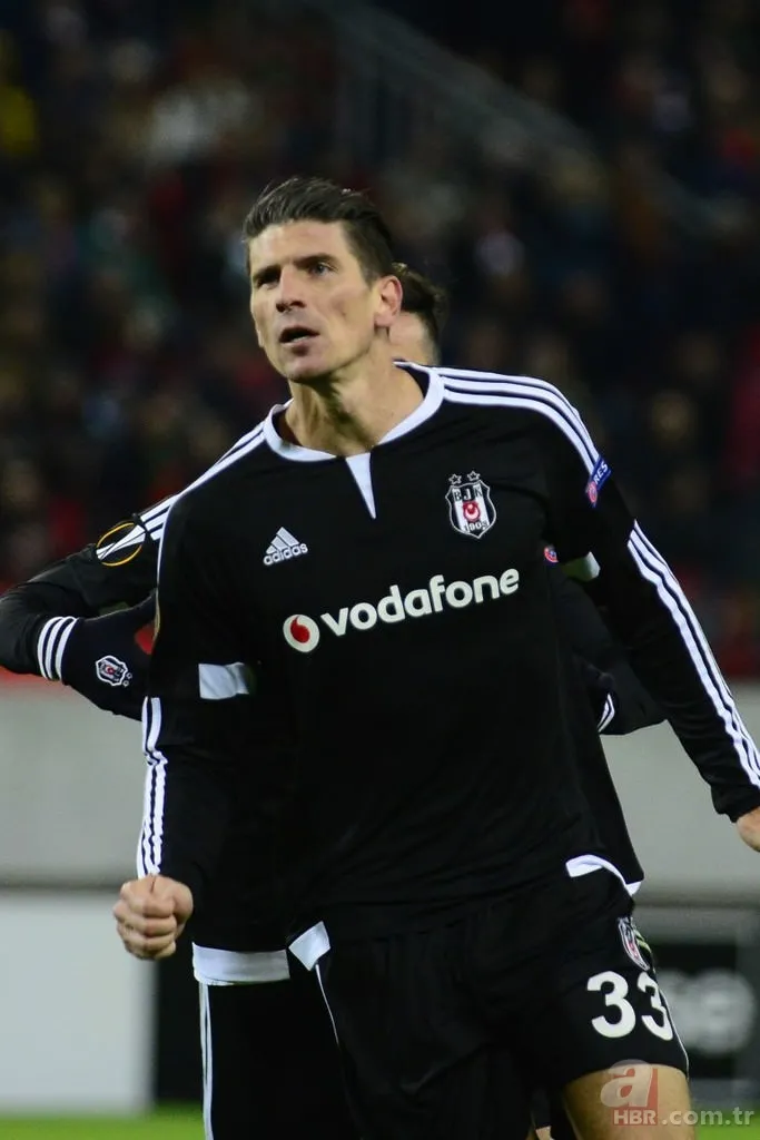 Lokomotiv Moskova - Beşiktaş maçından kareler 12