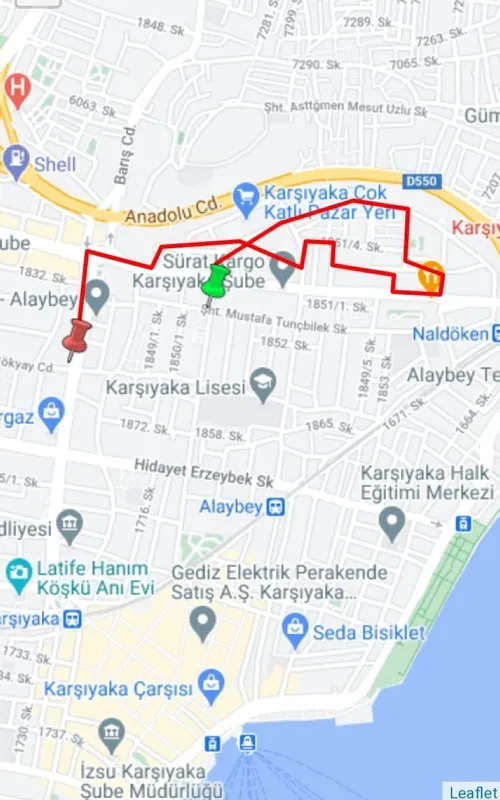 1618297473854.jpg İzmir'de film gibi olay! Önce taksiyi kaçırdı sonra yaya çarptı - 3