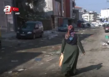 İzmir'de yine çöp rezaleti