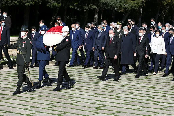Son dakika: TBMM'nin 101. kuruluş yıl dönümü! Meclis ve Anıtkabir'de tören - 7