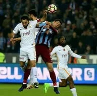 Trabzonspor - Galatasaray maçından kareler