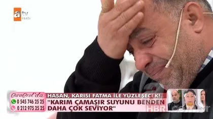 Esra Erol’da ’Çamaşır suyunu benden çok seviyor’ deyip gözyaşı döktü! Hasan Güneş terk eden eşine böyle seslendi: Senin için poşete girerim