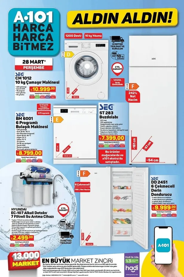 A101'den mangalcılara özel indirim! 29 Mart 2024 aktüel kataloğunda yüzlerce ürünün fiyatını indirdi - 1